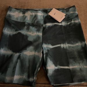 Tie Dye Nike Bike Shorts